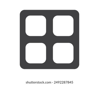 Hamburger menu icon, buttons for website, UI navigation, mobile app, presentation. Vector design elements and user Interface icons.