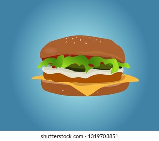 Hamburger Please eat me