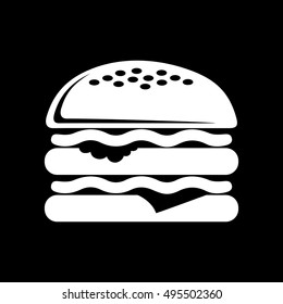 hamburger sandwich icon