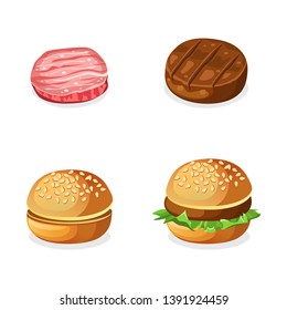 Burger Cartoon Images, Stock Photos & Vectors | Shutterstock