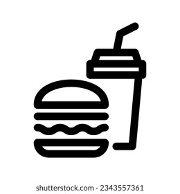 Icono de la línea de bebidas alcohólicas