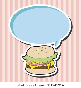 hamburger theme elements vector,eps