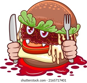Una hamburguesa es un tipo de comida en forma de pan redondo de hogaza cortado en mitad y lleno de una parte que normalmente está hecha de carne, luego verduras como lechuga, tomates y cebolla