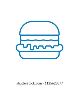 Hamburger vector icon