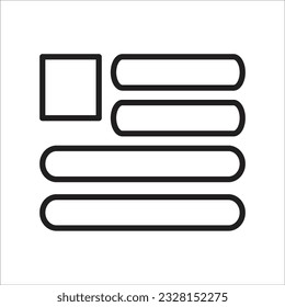 hamburger vector icon line new