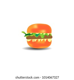 hamburger vector illustration