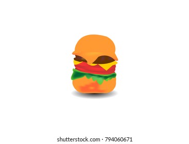 hamburger vector illustration for your bussines