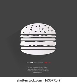 Hamburger web icon