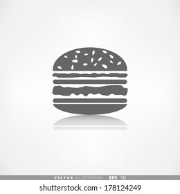Hamburger web icon