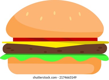 Hamburguer, burguer, fast-food, food, cheeseburguer, lunch, sandwich