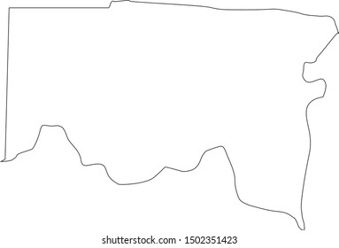 Hamilton County Map In Ohio State