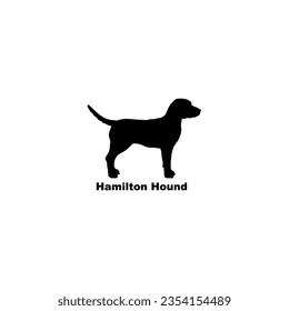 Hamilton Hound dog silhouette dog breeds Animal Pet