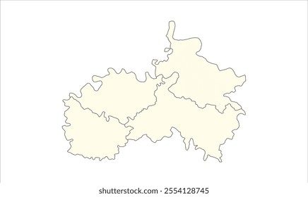 Hamirpur District map blank, Hamirpur District,Uttar Pradesh State, Republic of India, Government of  Uttar Pradesh, Indian territory, Eastern India, politics, village, tourism