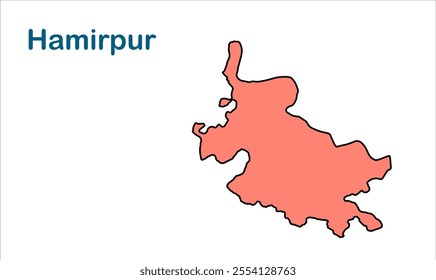 Hamirpur subdivision map, Hamirpur District,Uttar Pradesh State, Republic of India, Government of  Uttar Pradesh, Indian territory, Eastern India, politics, village, tourism