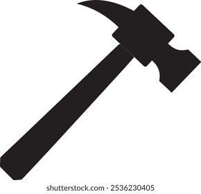 Hammer artwork vector design black and white