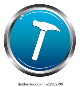 Hammer Blue Icon