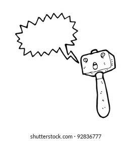 hammer cartoon character