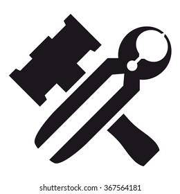 Hammer and clamping mites