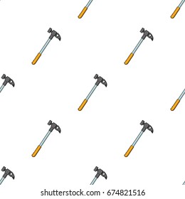 Hammer of climber.Mountaineering single icon in cartoon style vector symbol stock illustration web.