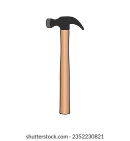 Hammer Clipart Vector, Hammer Vector, Hammer illustration, Carpenter Vector, Mechanic tools Clipart, Mechanic Tools, Carpenter tools, Worker elements, Labor equipment