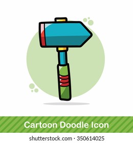 hammer color doodle