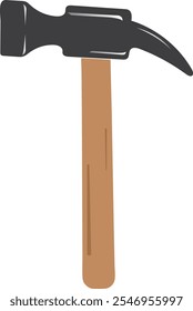 Hammer Color Simple Vector Design