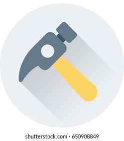 Hammer Colored Vector Icon