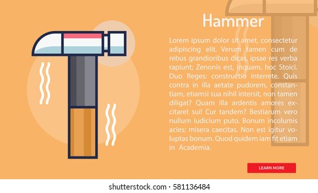Hammer Conceptual Banner
