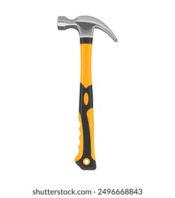 Hammer. Construction tool. Vector illustration on white background