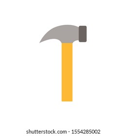 hammer design, Construction work repair reconstruction industry build and project theme Vector illustration