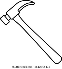 hammer different style line art