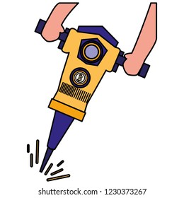 Hammer drill icon