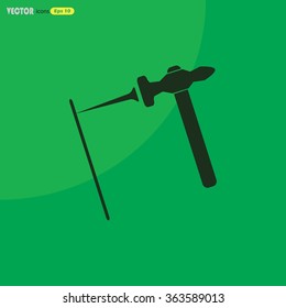 Hammer to drive nails