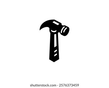 Hammer Emblem  template,  Professional Tool for DIY, Home Repair, and Building Work