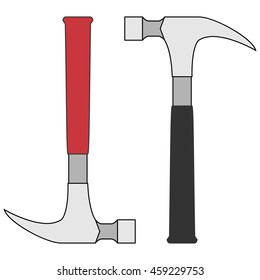 Hammer. EPS10, RGB.