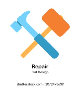 Hammer Flat Icon