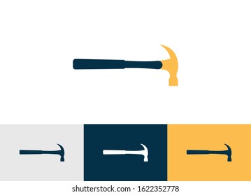 hammer flat icon vector - ui icon vector
