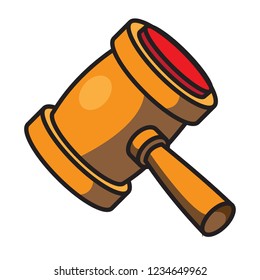 hammer game weapon vector icon, modern concept, simple style  