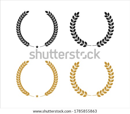 hammer gavel of justice inside wheat ear for lawyer office vector logo design template