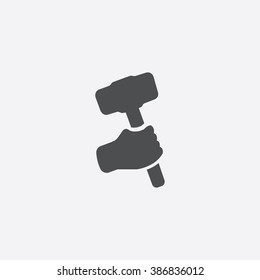 hammer in hand Icon