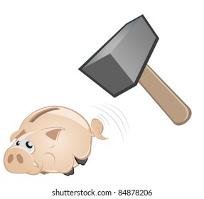 hammer hunting piggy bang