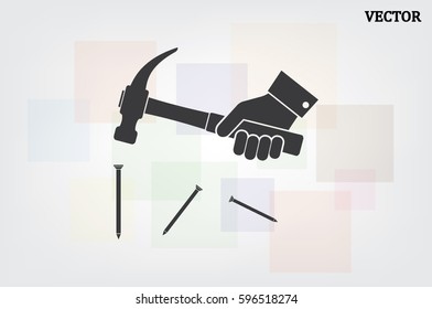 Hammer Icon.