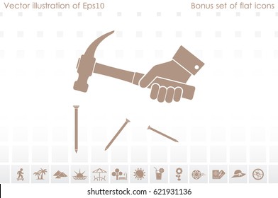 Hammer Icon.