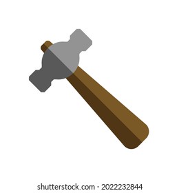 hammer icon of color style design vector template