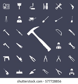 Hammer icon. Construction icons universal set for web and mobile