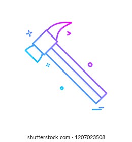 hammer icon design