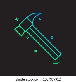 hammer icon design