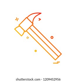 hammer icon design