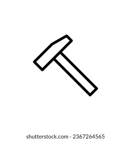 diseño de iconos de martillo, diseño de ilustración