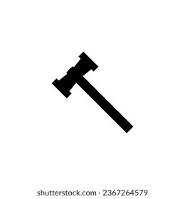 hammer icon design, illustration design